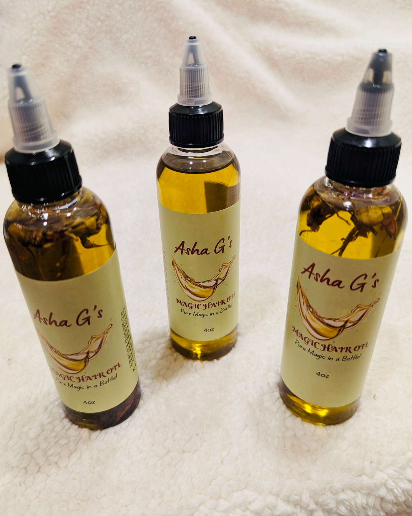 Magic Hair oil- Pure Magic in a bottle 4OZ